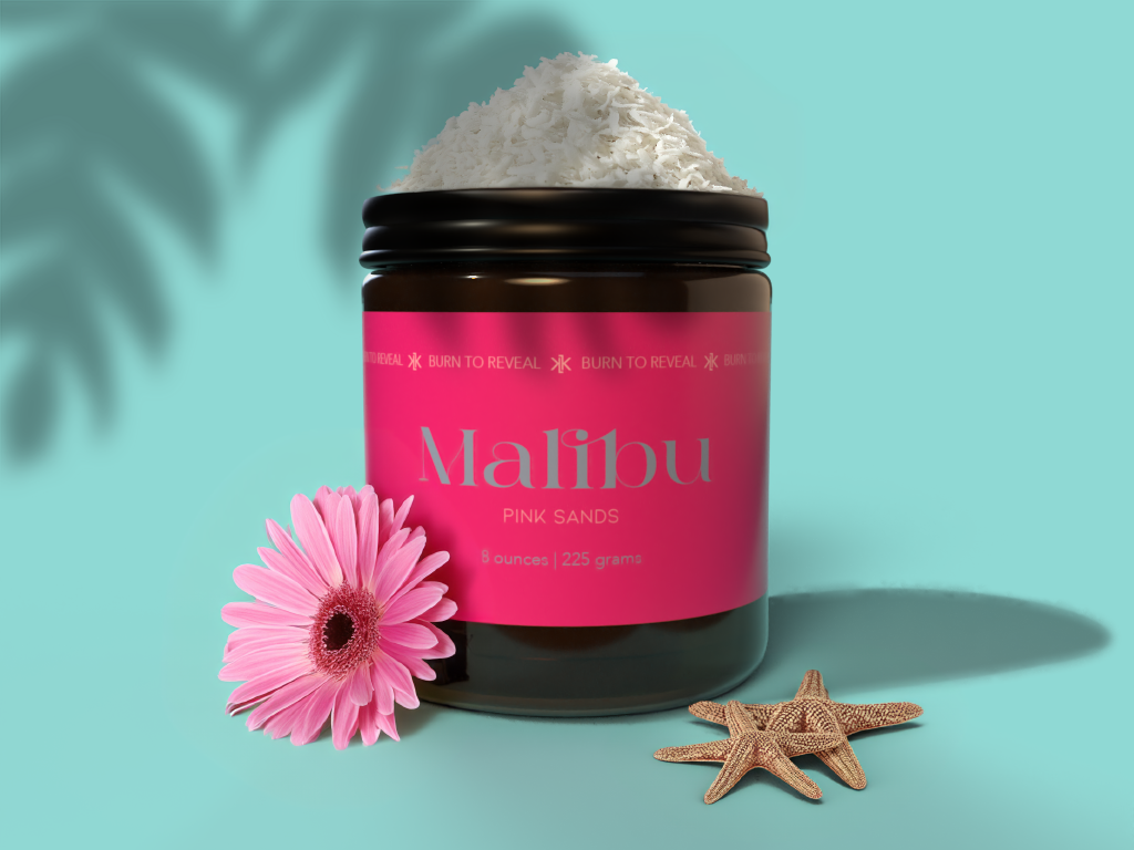 Malibu | Pink Sands 8 oz Soy Candle